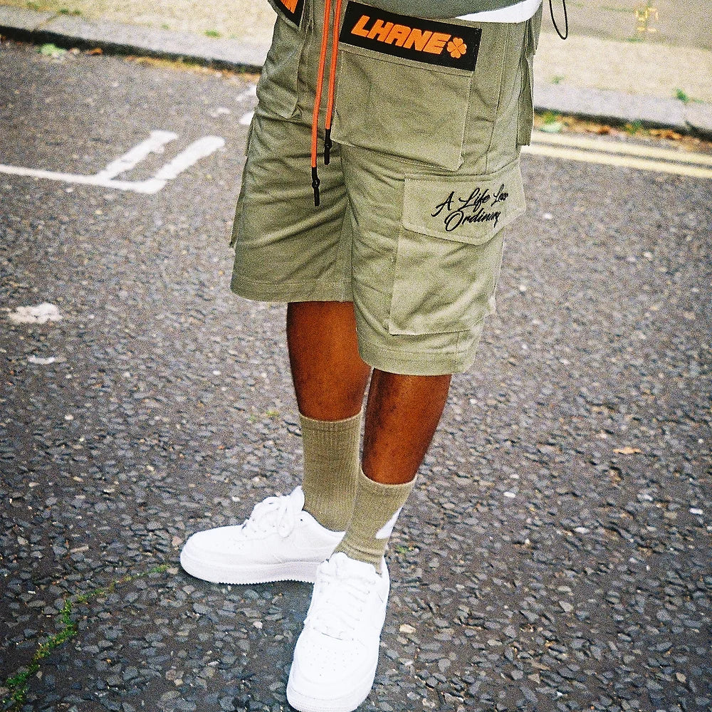 “Green Goblin” Cargo Shorts