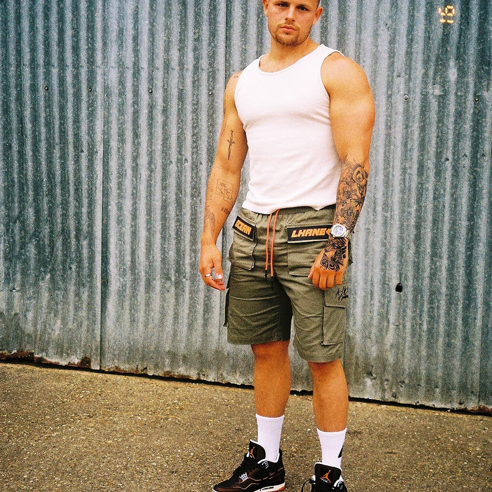 “Green Goblin” Cargo Shorts