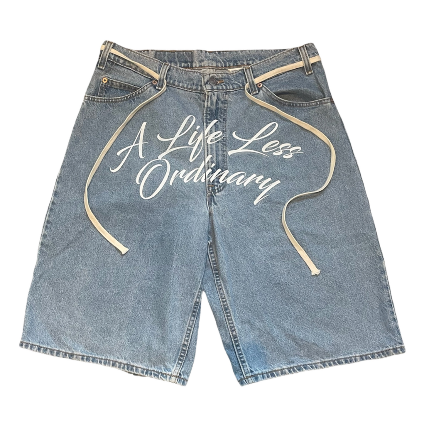 “A Life Less Ordinary" Denim Jorts